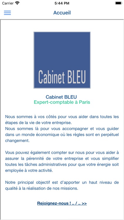 Cabinet Bleu