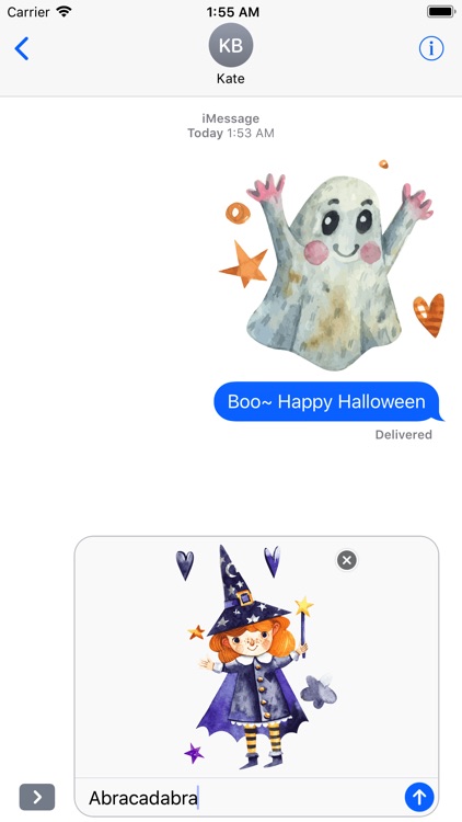 Nice Watercolor Halloween Pack screenshot-4