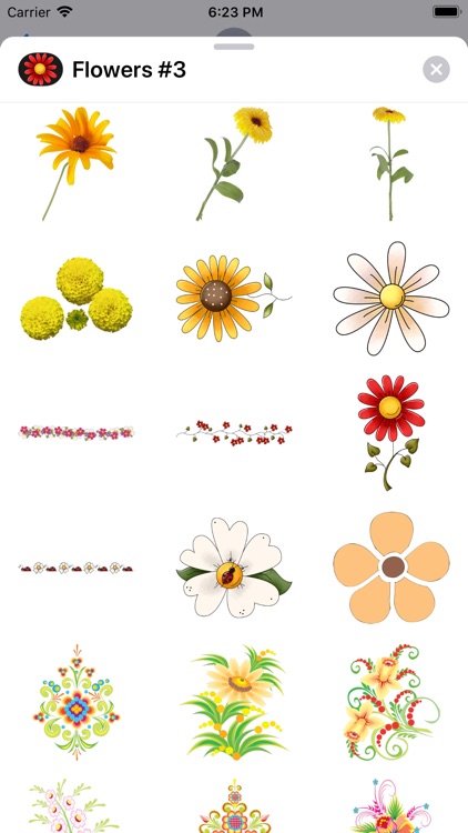 Flower Stickers #3 screenshot-5