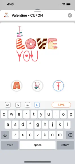 Game screenshot Valentine's Day - Custom Font apk