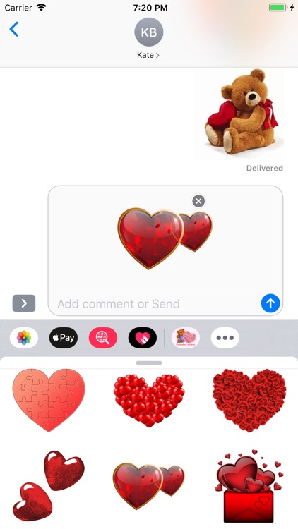 Valentine Hearts & Teddy Bears screenshot-8