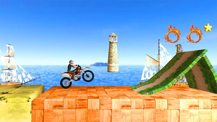 Deadly Tricky Bike Trail Stunt screenshot-3