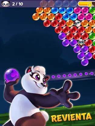 Screenshot 1 Bubble Shooter: Panda Pop! iphone