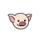 PigPig the happy sticker