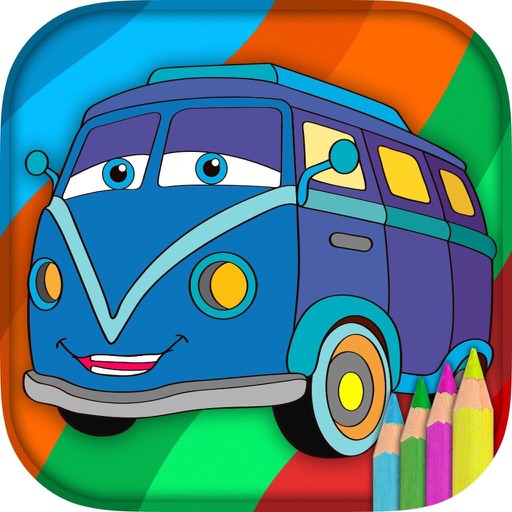 Cars Coloring Pages Game by Valenapps