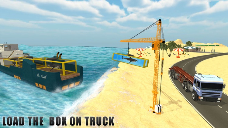 Sea Animal Transporter Truck screenshot-5