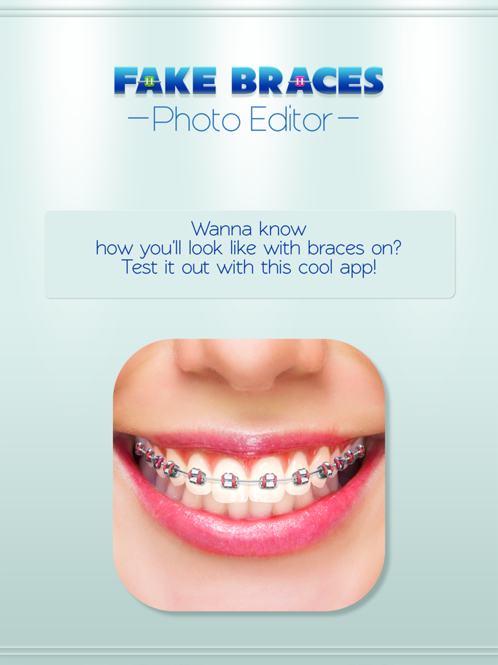 偽 歯科矯正器具 写真編集者