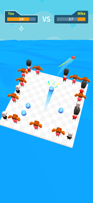 Flick Fall -Air Hockey Games(圖5)-速報App