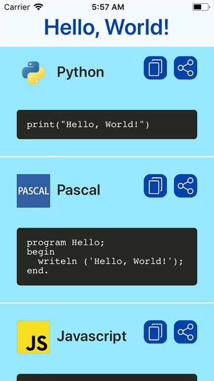 Hello World Examples screenshot-6