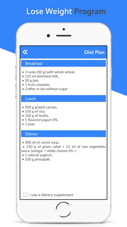 Lose Weight: Diet and Exercise screenshot-3
