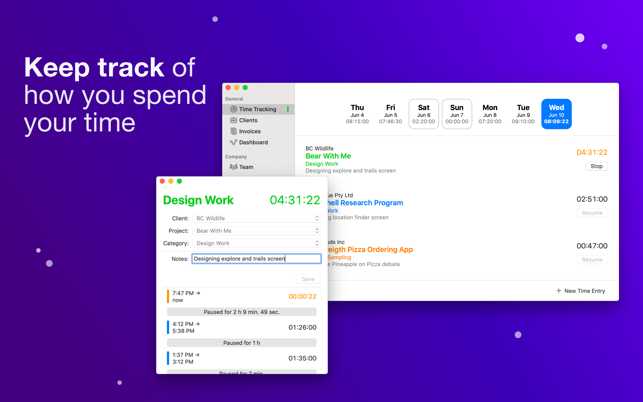 Orbit: Time Tracking