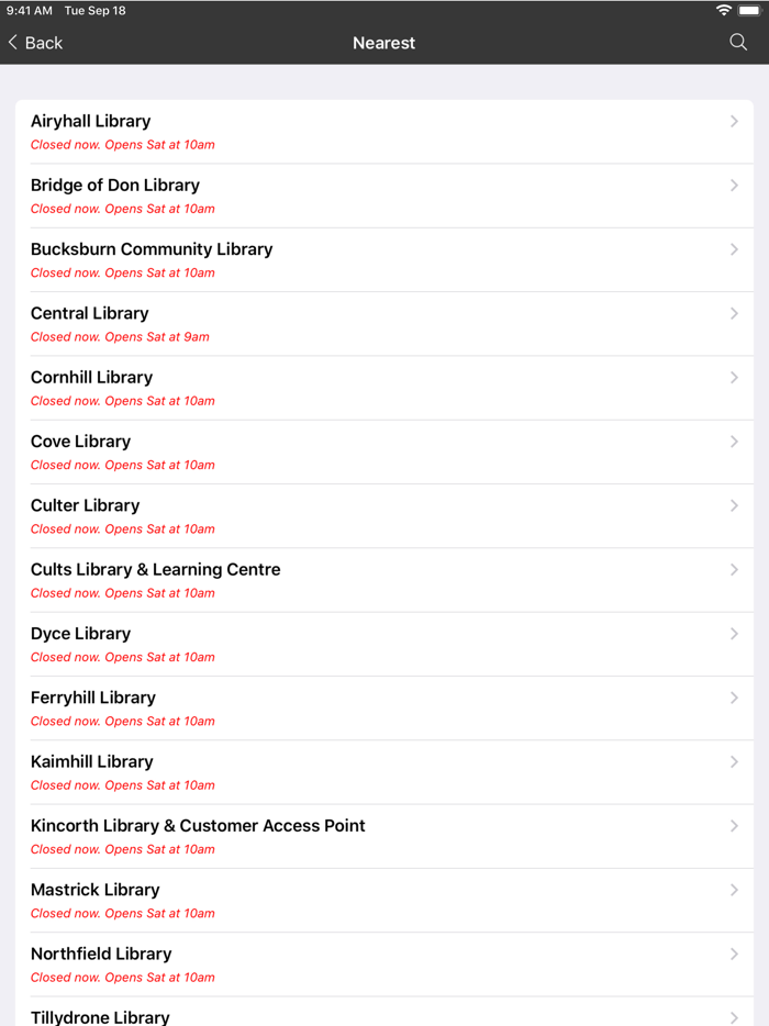 Aberdeen City Libraries