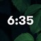 Carry a little piece of nature with you everywhere you go, with this little Nature Clock widget