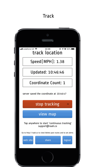 Route Tracker Pro Version