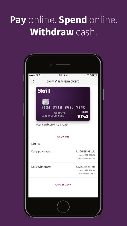 Skrill - Pay & Transfer Money