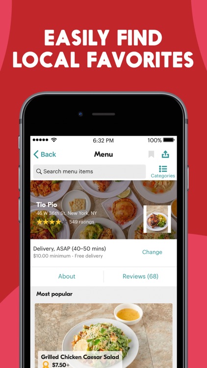 Seamless: Local Food Delivery screenshot-3