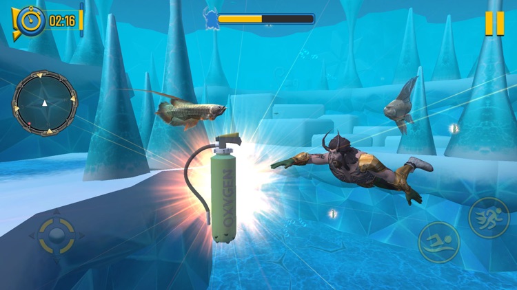 Superhero Aqua Man screenshot-3
