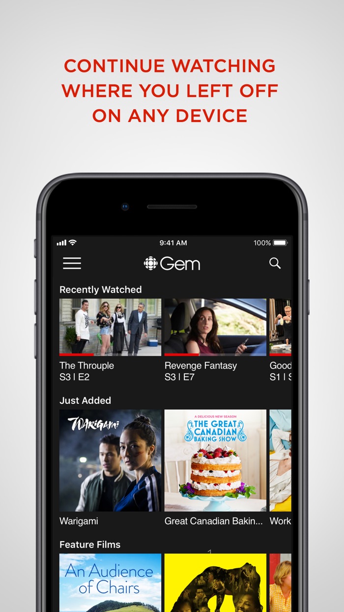 CBC Gem Live TV  On-Demand