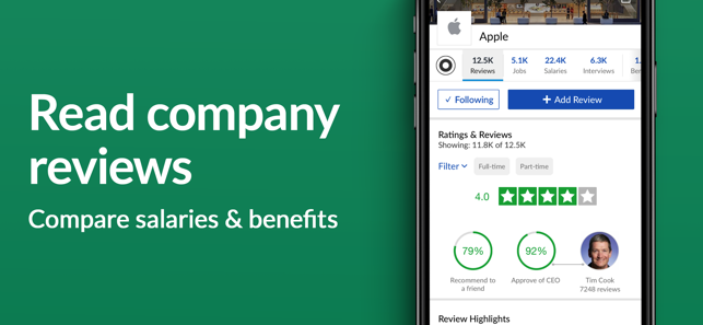 Glassdoor Jobs Job Search Salaries And Reviews App Androidtrunk