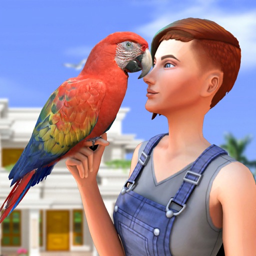 Home Parrot Sim Pet World Game Icon