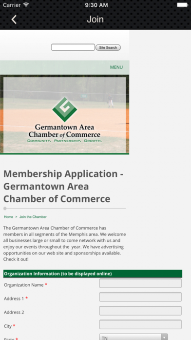 How to cancel & delete Germantown Area Chamber from iphone & ipad 2