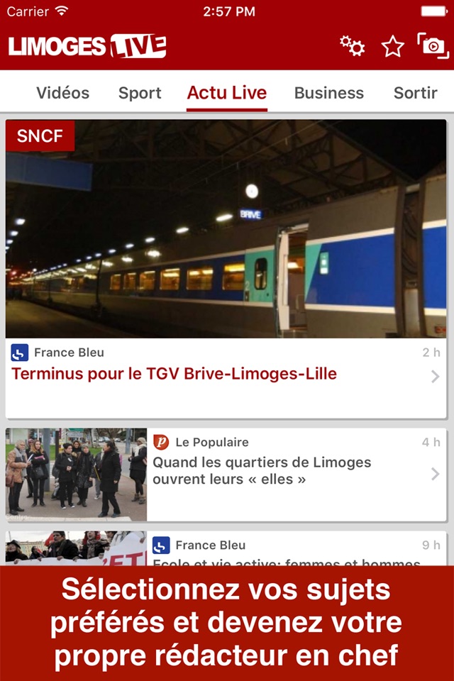 Limoges Live : Actu & Sport screenshot 2