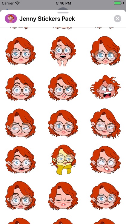 Jenny Stickers Pack