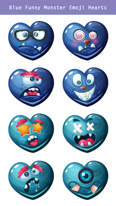 How to cancel & delete Monster Emoji Hearts from iphone & ipad 3