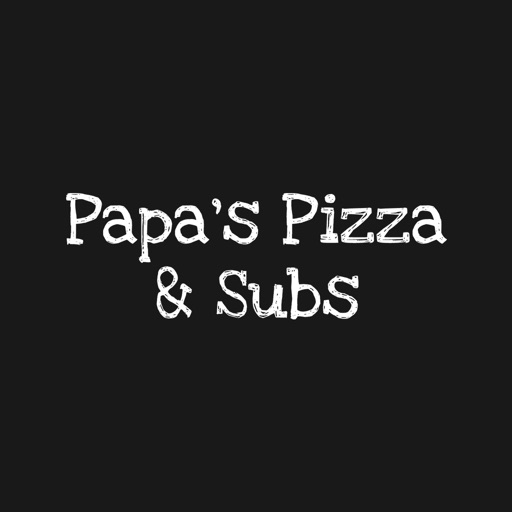 Papa's Pizza & Subs iOS App