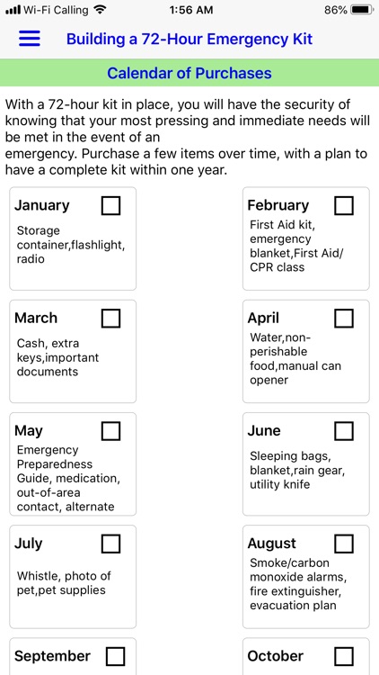 Personal Emergency Preparednes screenshot-7