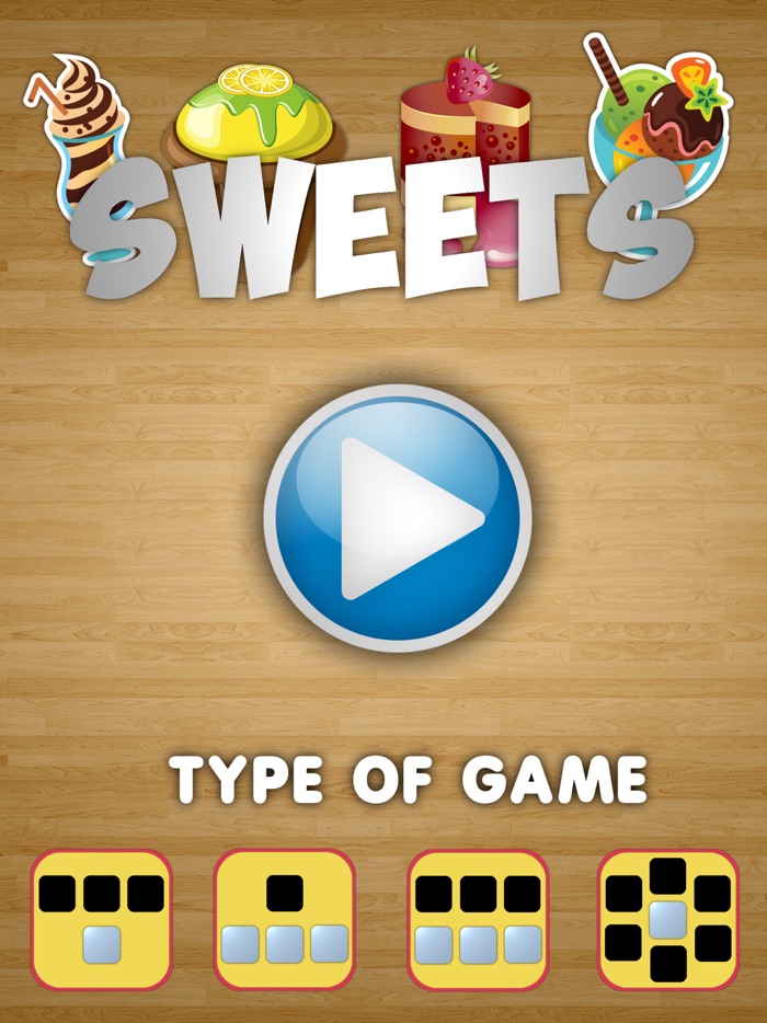 The shadow puzzle sweets