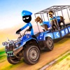 Stickman Police Dog Transport - iPadアプリ