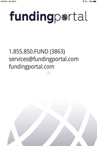 Fundingportal screenshot 2