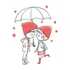 Love Couple Stickers Messages