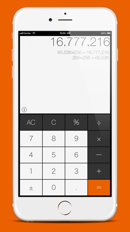 Simple Calculator with histoly