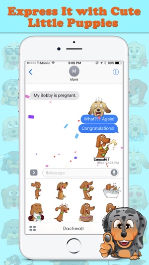 DachMoji: Sausage Dog Stickers(圖2)-速報App