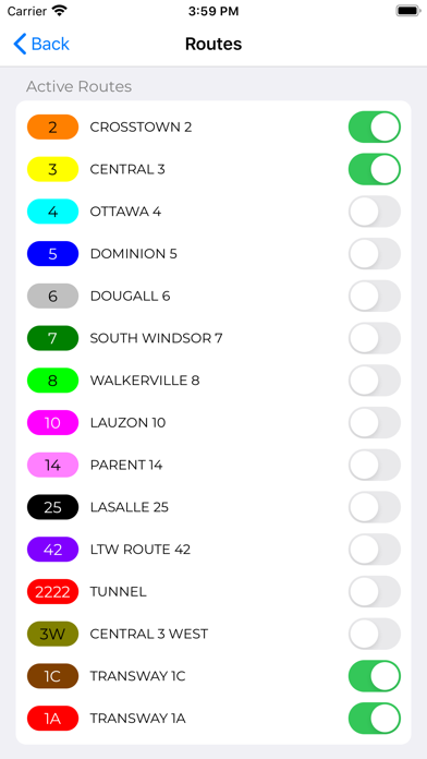 Windsor Bus Tracker screenshot 2