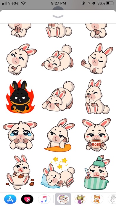 How to cancel & delete Rabbit Pun Funny Stickers from iphone & ipad 2