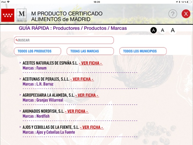ALIMENTOS de MADRID para iPad(圖4)-速報App