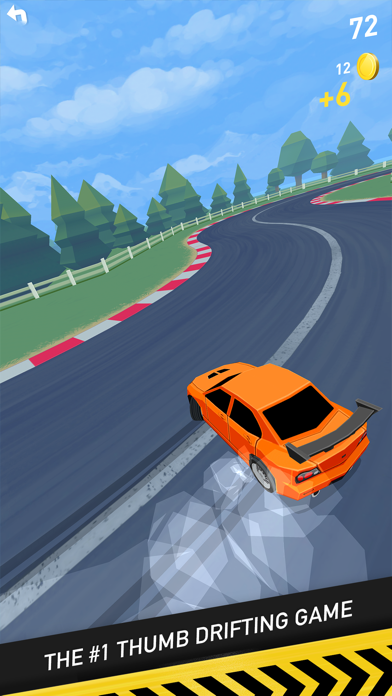 Thumb Drift - Furious One Touch Car Racing Screenshot 1