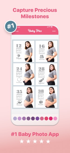 pregnancy milestone app