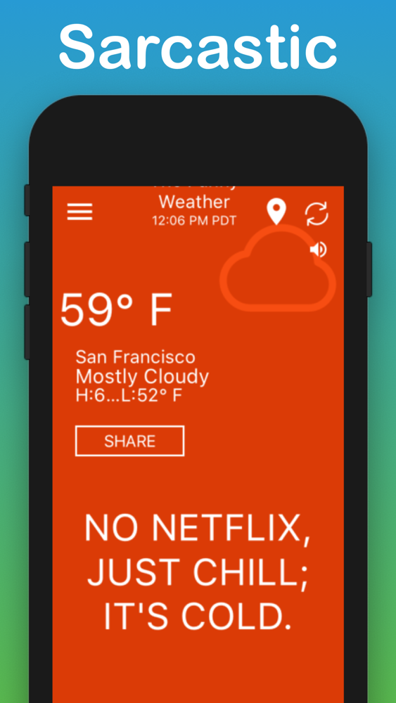 The Funny Weather App For Iphone Free Download The Funny Weather For Ipad Iphone At Apppure