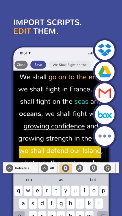 Prof. Hornet Easy Teleprompter screenshot-5