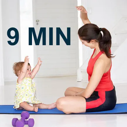 9 Minutes Mom and Baby Workout Cheats