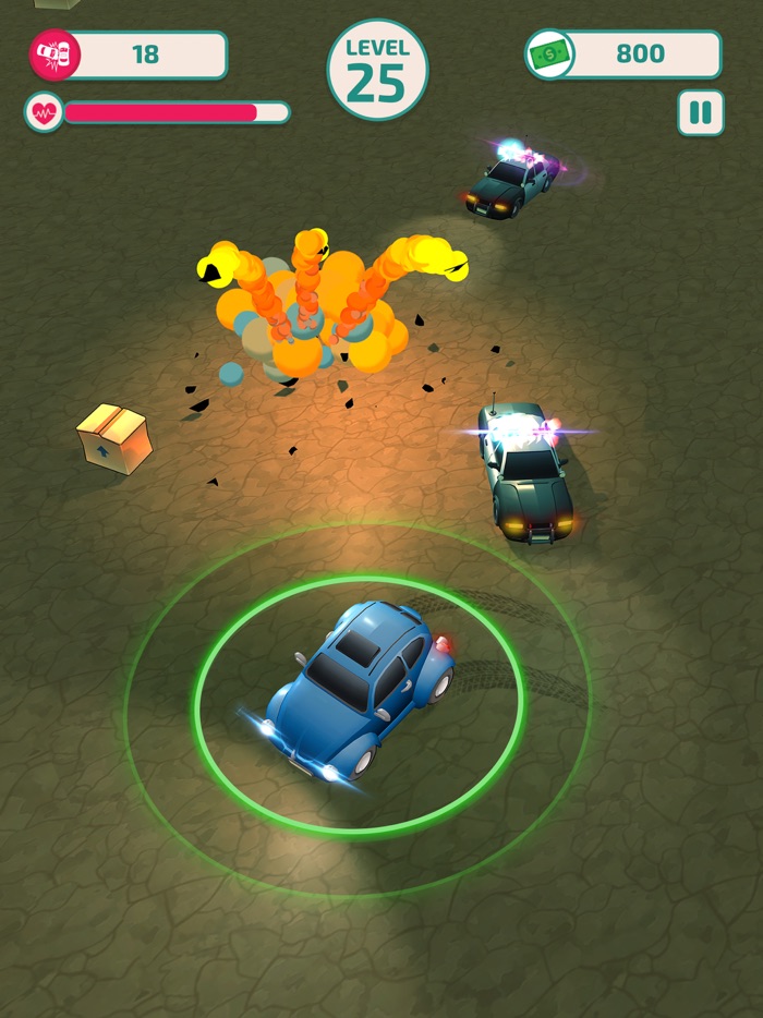 Police Car Chase Pursuit Game