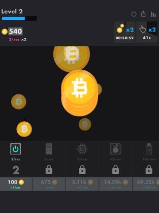 Bitcoin!, game for IOS