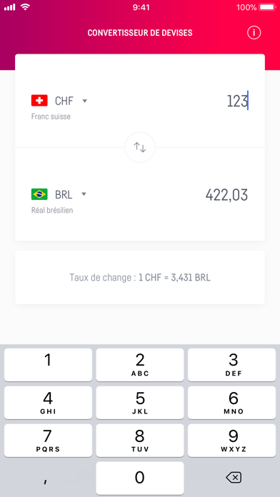 Exchange Rates - Convertisseur screenshot 3