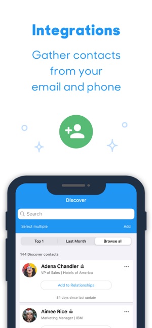 UpHabit - Manage your contacts