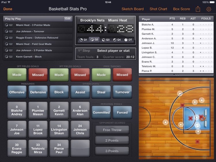 Basketball Stats PRO Lite