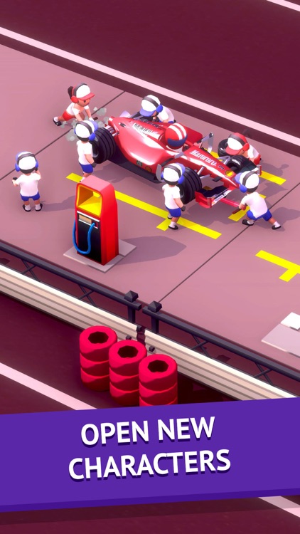 Idle Pit Stop Racing